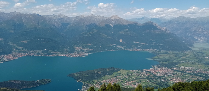 Da Sueglio (745 m) al Monte Legnoncino (1711 m)