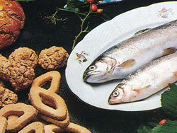 Cucina e piatti tipici del lago di Como