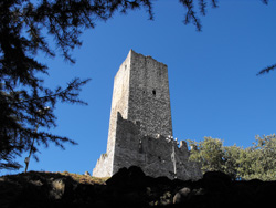 Castello del Baradello (420 m) | Rundweg im Spina Verde-Park