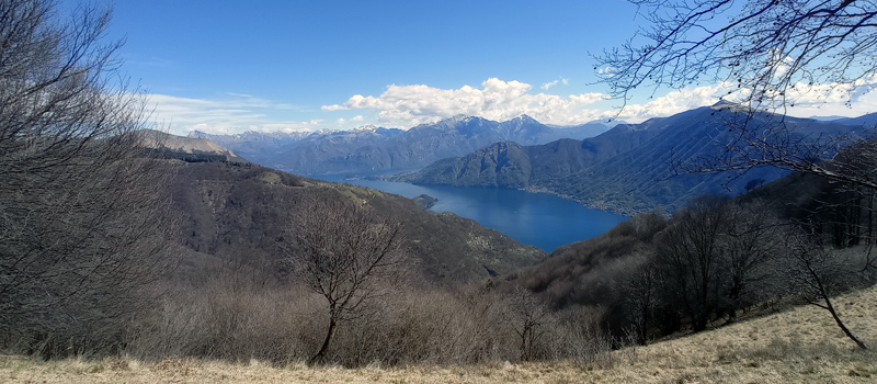 Anello da Pigra al Monte Costone