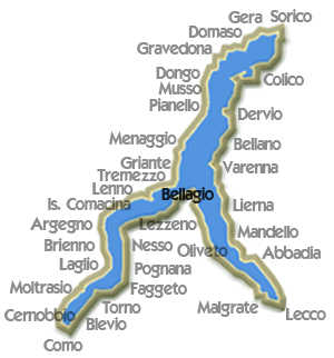 Mappa Bellagio