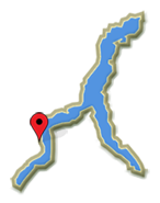 Mappa lago di Como (Brienno)