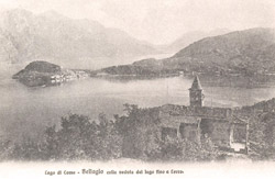 Bellagio cartoline d'epoca