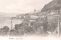 Bellagio cartoline d'epoca