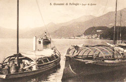 Cartoline d'epoca Lariana Navigazione