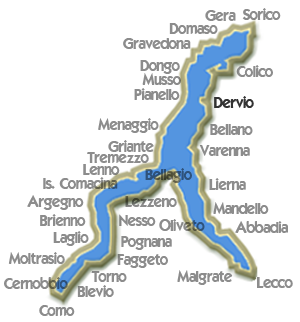 Mappa Dervio