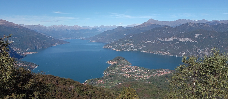 Da Bellagio (210 m) al Monte Nuvolone (1092 m)