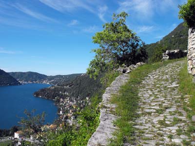 Via ai Monti (460 m) - Moltrasio | Anello di Moltrasio