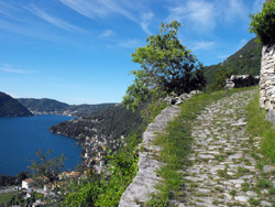 Via ai Monti (460 m) - Moltrasio | Anello di Moltrasio