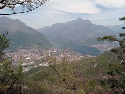 Piazzale Lecco (732 m) - Galbiate | Da Malgrate al Monte Barro