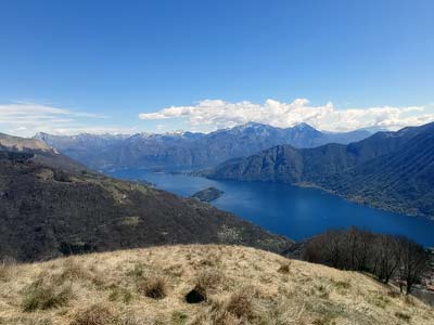 Monte Pasquella (1331 m) - Pigra | Escursione da Pigra al monte Costone