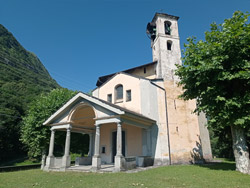 Chiesa di San Gottardo (390 m) - Dongo | Da Dongo al Sasso di Musso