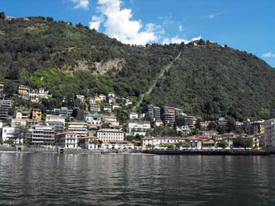 La funicolare di Brunate - Lago di Como