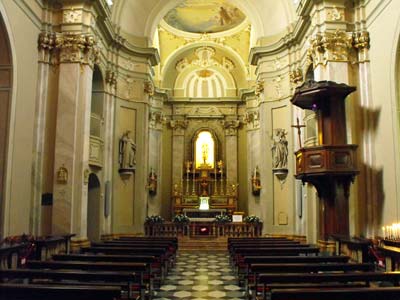 La chiesa di San Vincenzo a Cernobbio