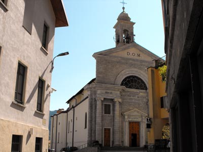 La chiesa di San Martino e Santa Agata a Moltrasio
