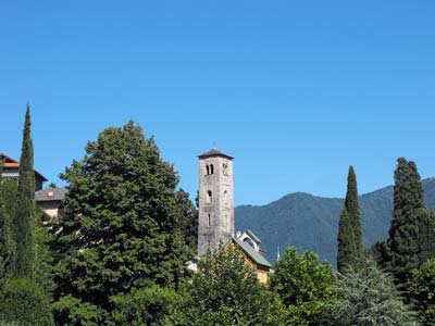 La chiesa di Sant'Agata a Moltrasio