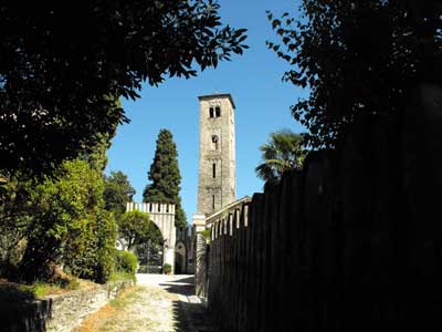 La chiesa di Sant'Agata a Moltrasio