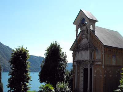 La chiesa di Sant'Agata a Moltrasio