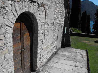 La chiesa di Sant'Agata a Moltrasio