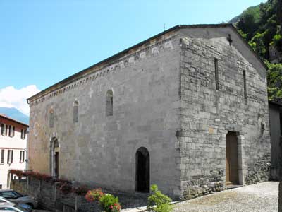 La chiesa Santa Maria a Martinico di Dongo