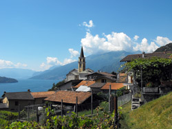 Vercana (360 m) - Domaso | Cammino da Gravedona a Gera Lario