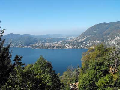 Sentiero per la Pietra Nairola di Blevio