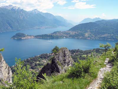 Salita al Sasso S.Martino (690 m) | Escursione da Griante al Sasso di San Martino