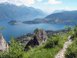 Salita al Sasso S.Martino (690 m) | Escursione da Griante al Sasso di San Martino