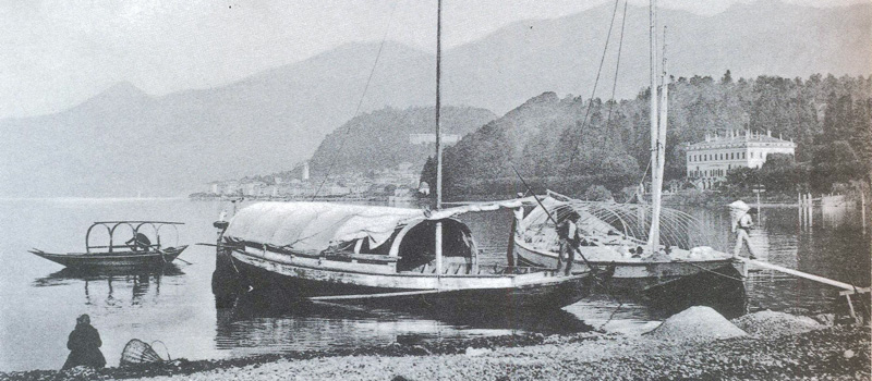 Antiche barche del Lago di Como