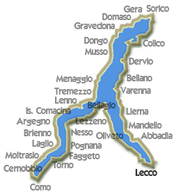 Mappa Lecco