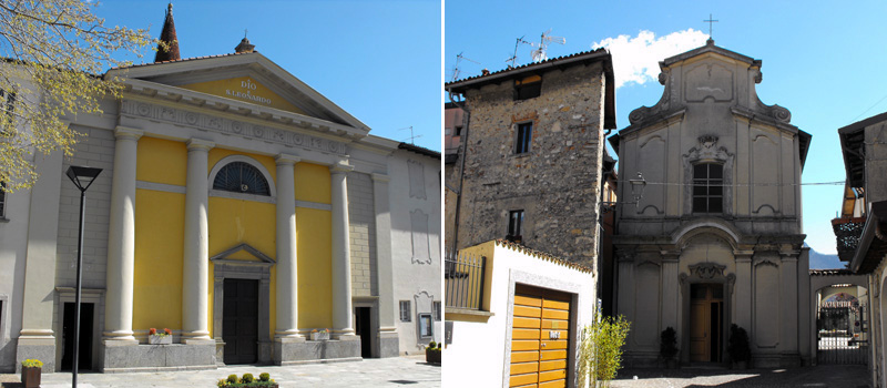 Le chiese di Malgrate