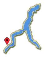 Mappa lago di Como (Moltrasio)
